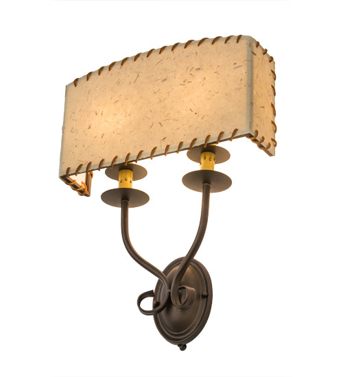 15" Wide Ranchero Wall Sconce