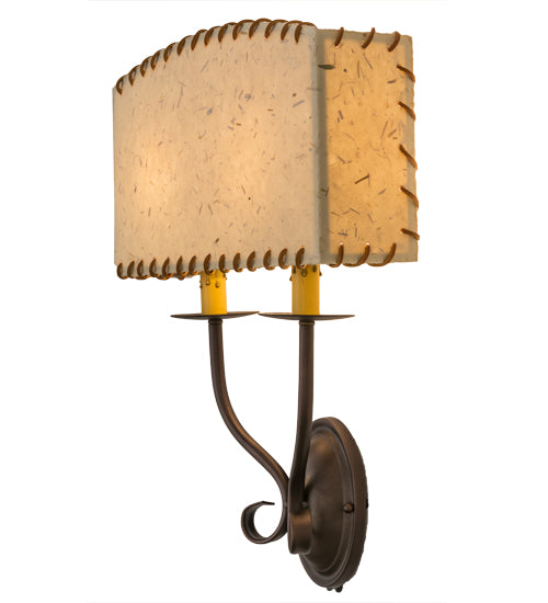 15" Wide Ranchero Wall Sconce