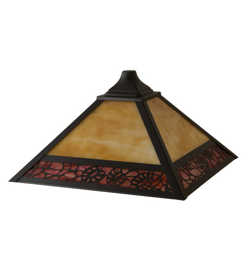 13" Square Mission Shade