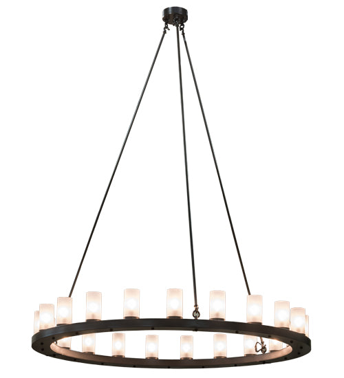 60" Wide Loxley 21 Light Chandelier