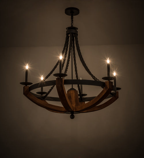 42" Wide Doyle 6 Light Chandelier