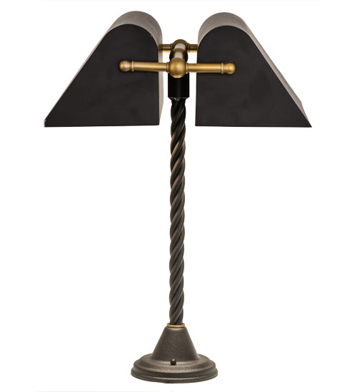 21"H Belmont Banker'S Lamp