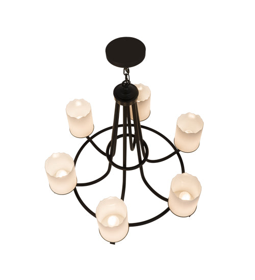 36" Wide Octavia 6 Light Chandelier