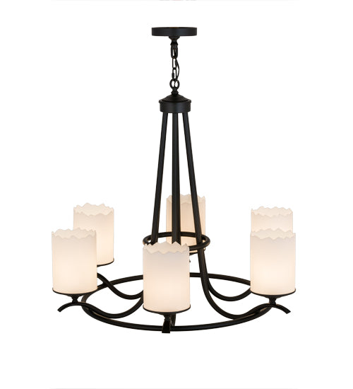 36" Wide Octavia 6 Light Chandelier