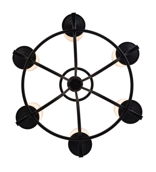 36" Wide Octavia 6 Light Chandelier