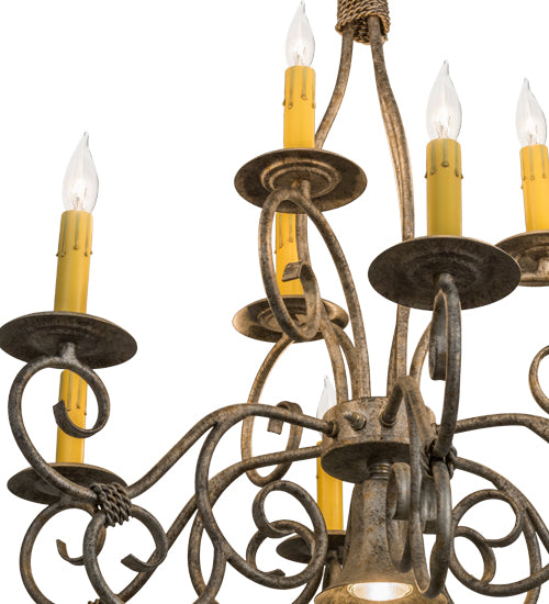 26" Wide Grace 10 Light Chandelier