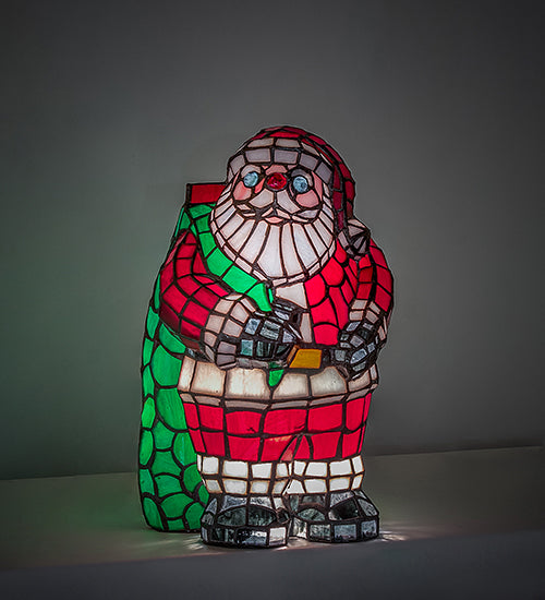 13" High Santa Claus Accent Lamp