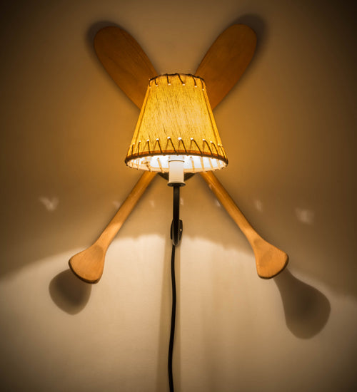 14"W Paddle Wall Sconce