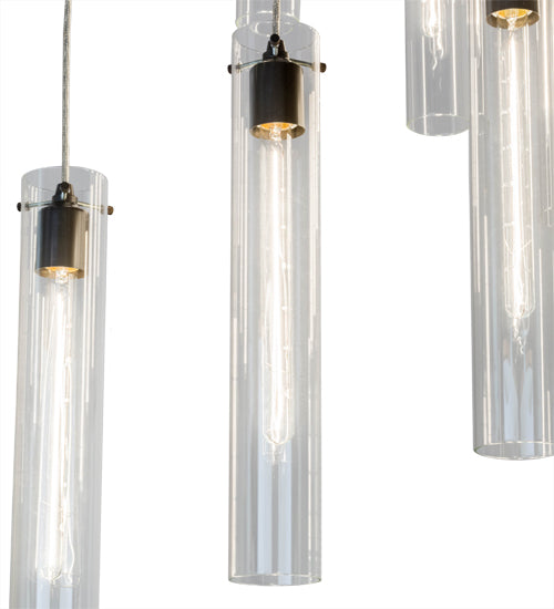 36" Wide Cilindro 18 Light Cascading Pendant