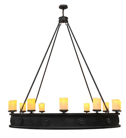 72" Wide Lorenzo 12 Light Chandelier