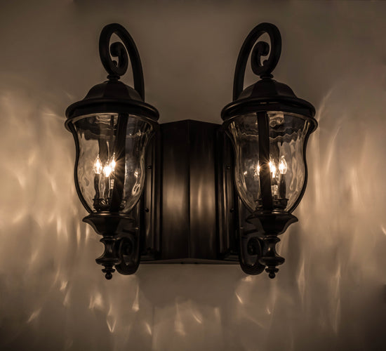 33" Wide Monticello 2 Light Wall Sconce