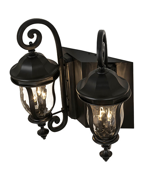 33" Wide Monticello 2 Light Wall Sconce