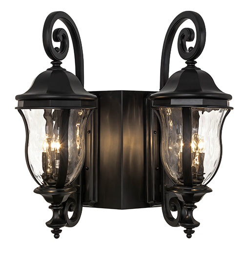 33" Wide Monticello 2 Light Wall Sconce