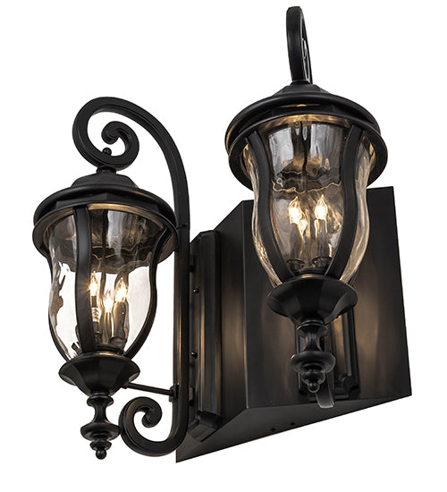 33" Wide Monticello 2 Light Wall Sconce