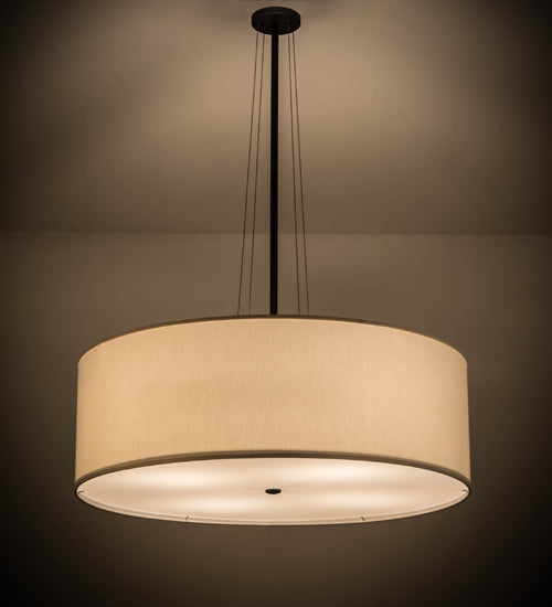 36"W Cilindro Textrene Pendant