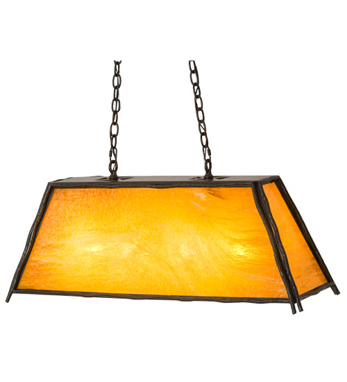 36"L Sticks Oblong Pendant