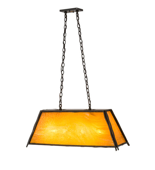 36"L Sticks Oblong Pendant