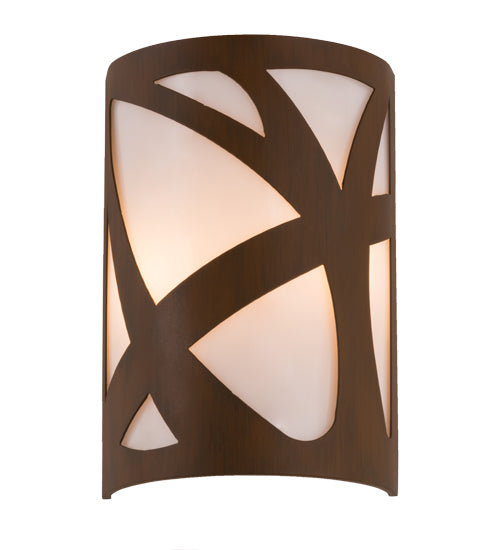 8" Wide Mosaic Wall Sconce