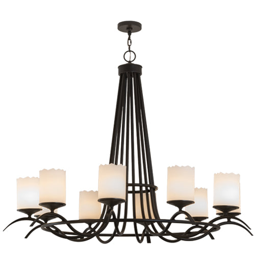 60" Wide Octavia 10 Light Chandelier