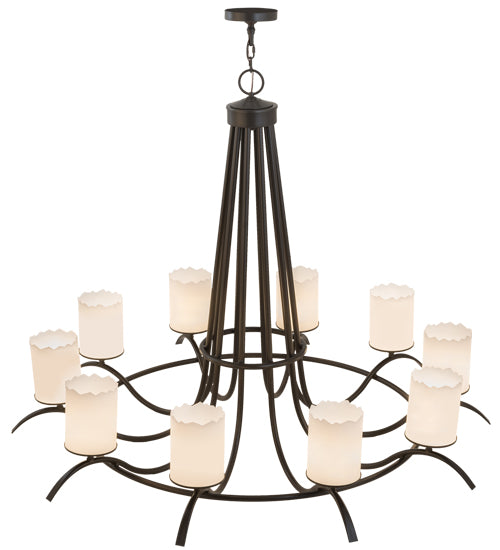 60" Wide Octavia 10 Light Chandelier