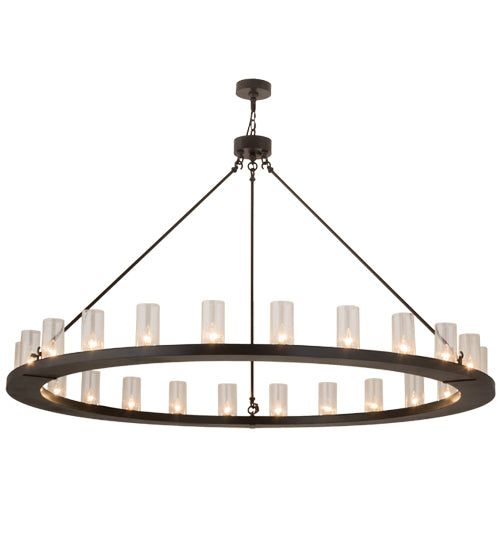 72" Wide Loxley 24 Light Chandelier