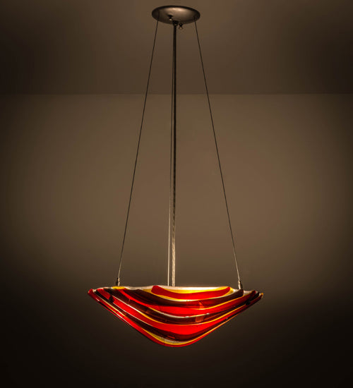 18" Wide Metro Fusion Marina Inverted Pendant