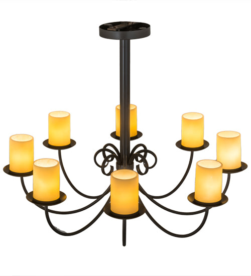 40"W Atria 8 Lt Chandelier