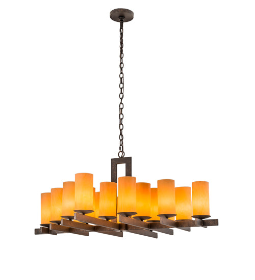 48"W Dante 18 Lt Chandelier