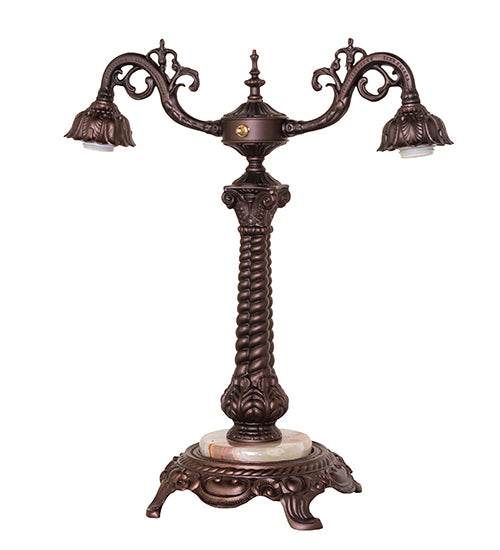 20" High Roussillon 2 Arm Table Lamp