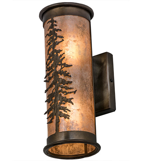 5" Wide Tall Pines Wall Sconce