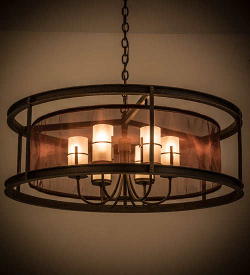 36" Wide Cordoba 6 Light Pendant