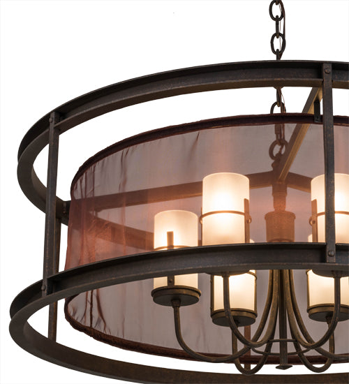 36" Wide Cordoba 6 Light Pendant