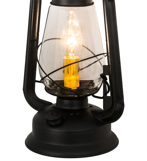 7" Wide Miners Lantern Wall Sconce