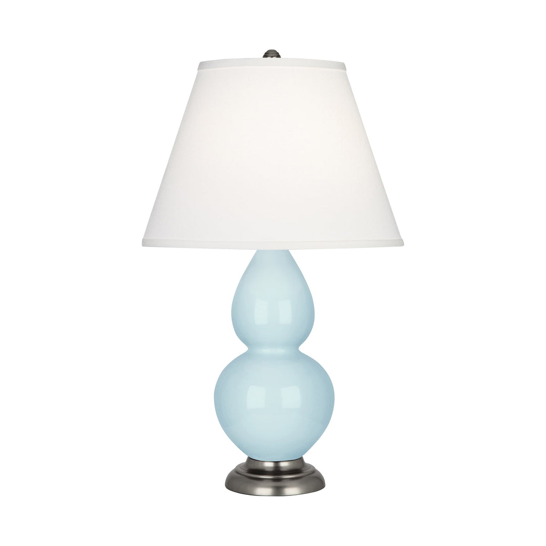 Baby Blue Small Double Gourd Accent Lamp-Style Number 1696X