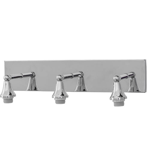 24" Wide Metro Fusion Licorice 3 Light Vanity Light