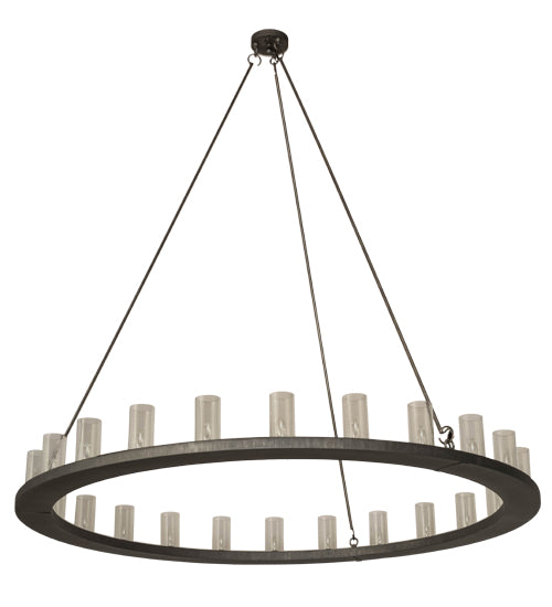 72" Wide Loxley 24 Light Chandelier