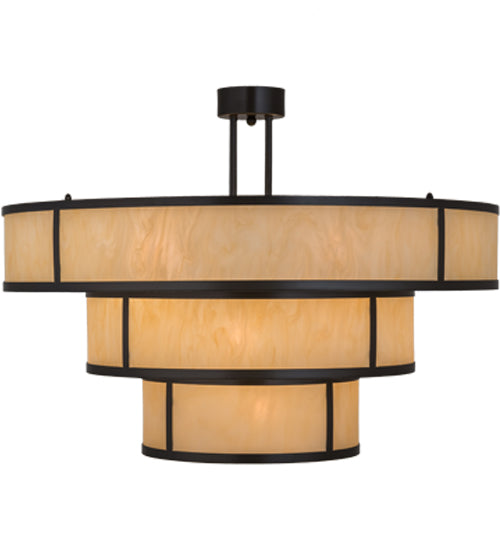 36"W Jayne 3 Tier Pendant