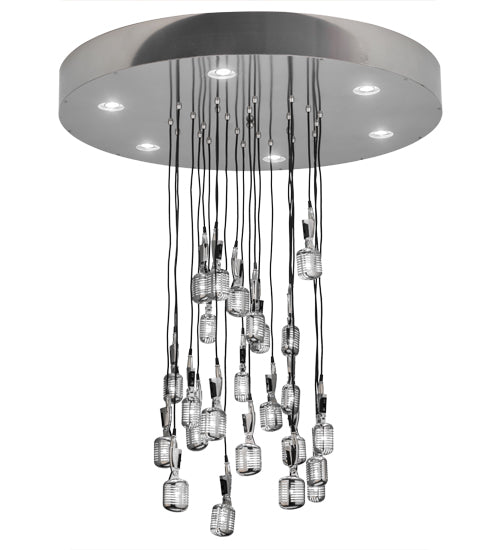 48"W Phonic 24 Lt Cascading Pendant