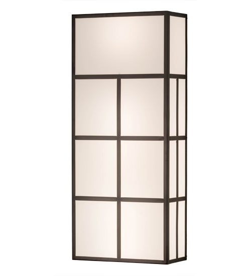 18"W Quadrato Helsinki Wall Sconce