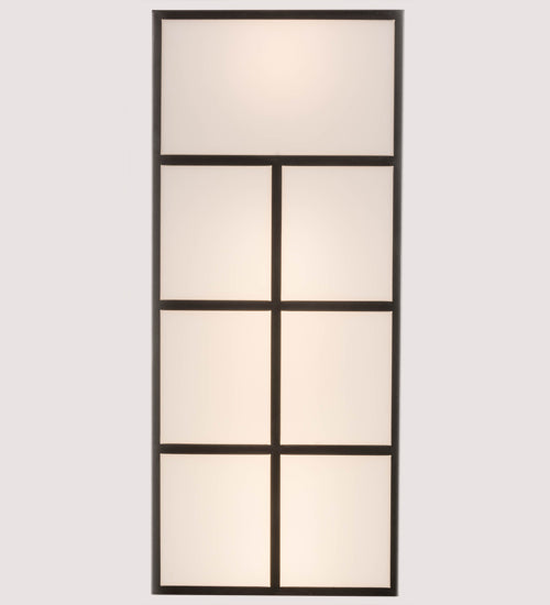 18"W Quadrato Helsinki Wall Sconce