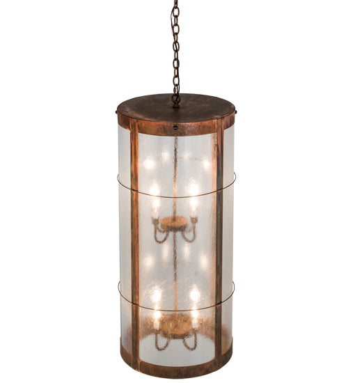 18" Wide Villa 8 Light Pendant