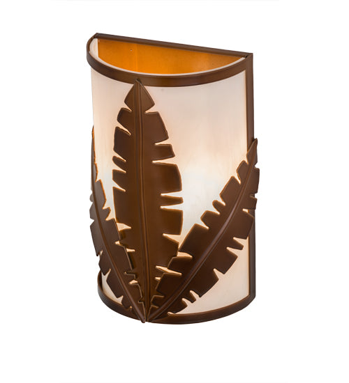 8"W Tiki Wall Sconce