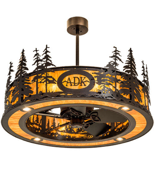 45"W Personalized Tall Pines Chandel-Air