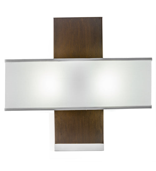 20"W Lineal Intersect Wall Sconce