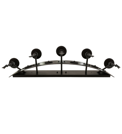 36" Wide Warwick 5 Light Wall Sconce