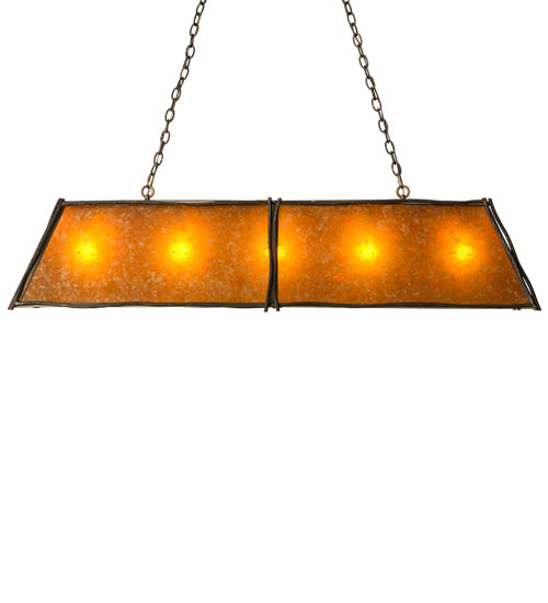 60"L Sticks Oblong Pendant