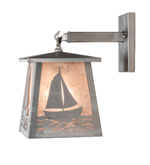 7" Wide Sailboat Wall Sconce