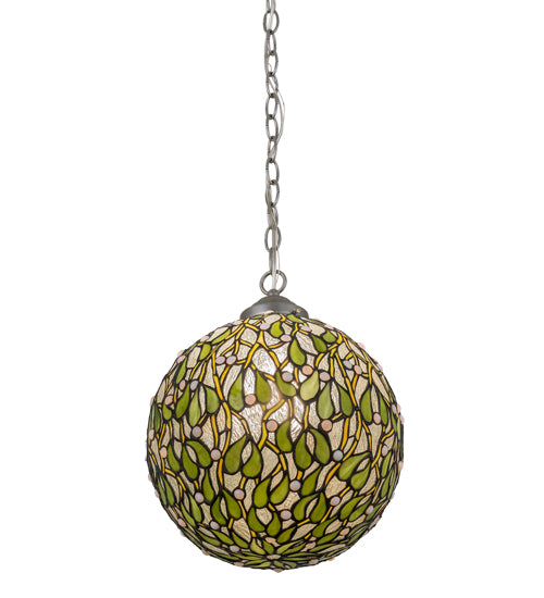 12"W Mistletoe Ball Pendant