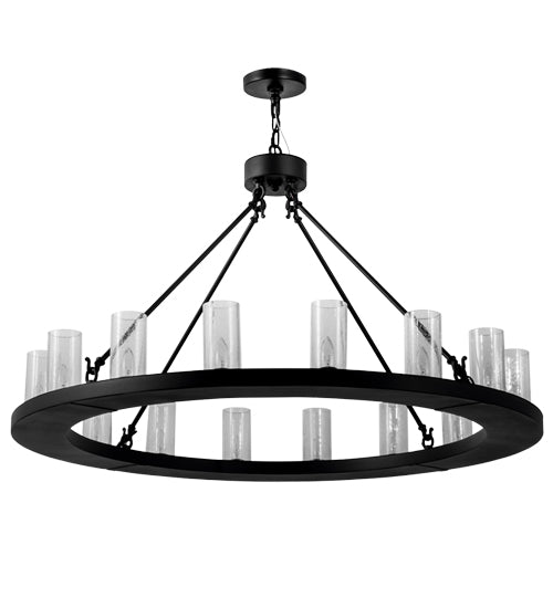 48"W Loxley 16 Lt Chandelier