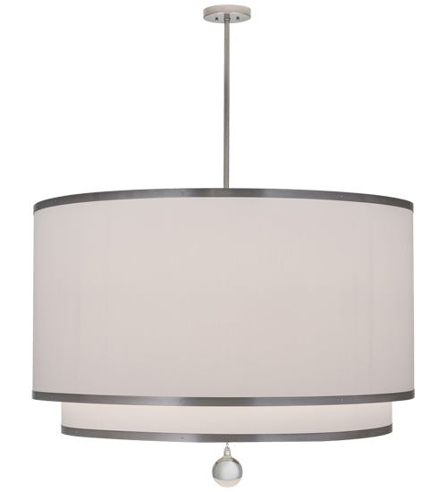 48"W Cilindro 2 Tier Textrene Pendant